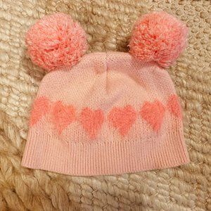 Tucker + Tate Pink Cotton Girls' Hat 0-12Months